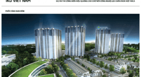 Biển quảng cáo tòa nhà tại Hưng Yên