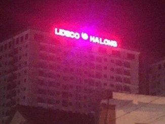Gia công biển hiệu LED tòa nhà