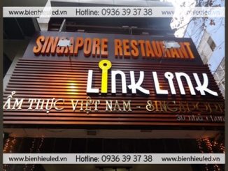 Thi công biển quảng cáo đẹp tại Hà Nội