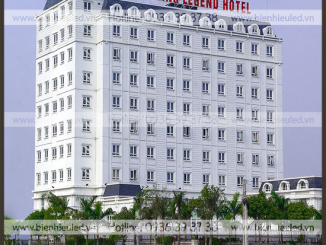 SẢN XUẤT THI CÔNG BỘ CHỮ TRÊN NÓC TÒA NHÀ 1