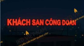 Sản xuất bộ chữ tòa nhà tại hà nội