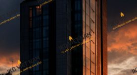 Sản xuất thi công lắp đặt bộ chữ tòa nhà