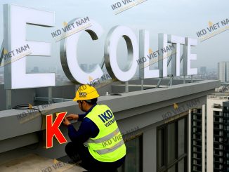 Đơn vị làm biển hiệu tòa nhà uy tín