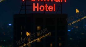 bộ chữ tòa nhà gắn Led