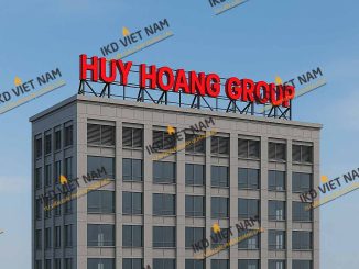 Quy trình thiết kế biểu tượng tòa nhà chất liệu inox
