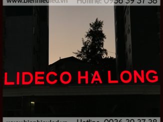 Công ty Thiết kế thi công lắp đặt biển hiệu tòa nhà