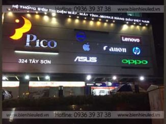 Đơn vị Gia công lắp đặt biển hiệu tòa nhà