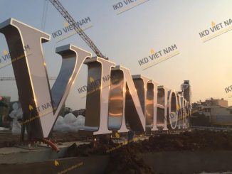 Biển hiệu tòa nhà tại Hà Nội