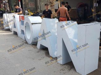 Công ty Sản xuất lắp đặt biển hiệu tòa nhà