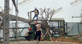 Công ty Sản xuất thi công lắp đặt biển hiệu tòa nhà tại Hà Nội