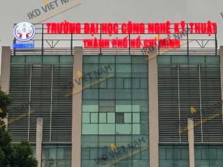 Công ty Thiết kế sản xuất biển hiệu tòa nhà