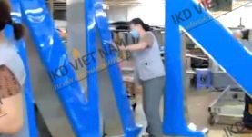 Thiết kế thi công lắp đặt biển hiệu tòa nhà tại Hà Nội