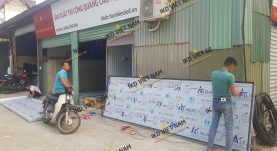 Dịch vụ Gia công lắp đặt biển hiệu tòa nhà Miền Bắc