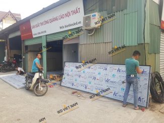 Dịch vụ Gia công lắp đặt biển hiệu tòa nhà