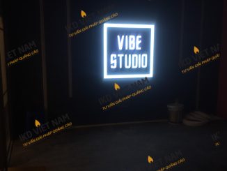 Dịch vụ Sản xuất biển hiệu quảng cáo tòa nhà