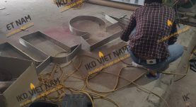 Dịch vụ Sản xuất lắp đặt biển hiệu tòa nhà