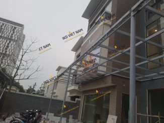 Dịch vụ Sản xuất thi công biển hiệu tòa nhà Hà Nội