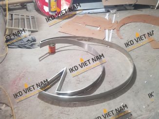 Dịch vụ Sản xuất thi công biển hiệu tòa nhà Miền Bắc