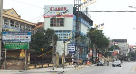Dịch vụ Sản xuất thi công lắp đặt biển hiệu tòa nhà