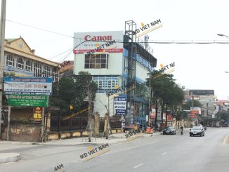 Dịch vụ Sản xuất thi công lắp đặt biển hiệu tòa nhà