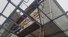 Dịch vụ Thi công biển hiệu tòa nhà Hà Nội