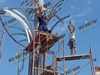Dịch vụ Thi công lắp đặt biển hiệu tòa nhà Miền Bắc