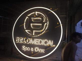Dịch vụ Thiết kế sản xuất thi công biển hiệu quảng cáo tòa nhà