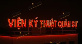 Sản xuất lắp đặt biển hiệu quảng cáo tòa nhà Miền Bắc