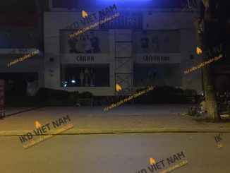 Sản xuất lắp đặt biển hiệu quảng cáo tòa nhà gắn LED