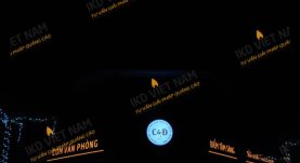 Sản xuất thi công biển hiệu quảng cáo tòa nhà gắn LED