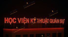 Sản xuất thi công biển hiệu quảng cáo tòa nhà tại Miền Bắc