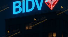 Thi công biển hiệu quảng cáo tòa nhà