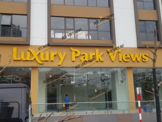Quy định pháp luật về thi công biển hiệu tòa nhà