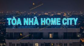 Thiết kế biển hiệu quảng cáo tòa nhà