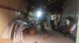 Thiết kế sản xuất lắp đặt biển hiệu quảng cáo tòa nhà gắn LED