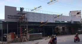Thiết kế sản xuất thi công lắp đặt biển hiệu quảng cáo tòa nhà Toàn Quốc