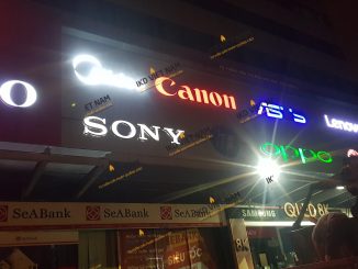 Dịch vụ Sản xuất thi công biển hiệu tòa nhà